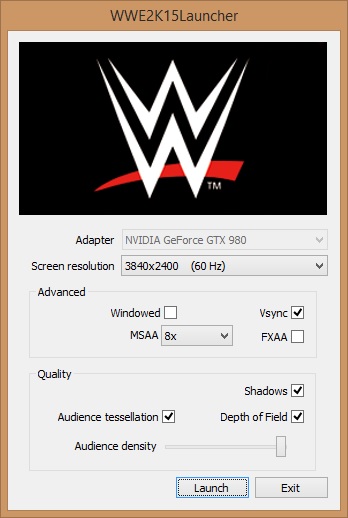 Launcher exe. Wwe2k20 настройки. WWE 2k20 белый экран и вылетает. Как настроить графику в wwe2k19 на ноутбуке. Запустите игру через лаунчер.